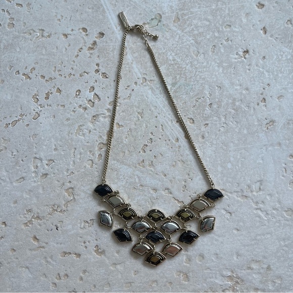 Kendra Scott Multi-Metal Hollis Necklace - Picture 2 of 3